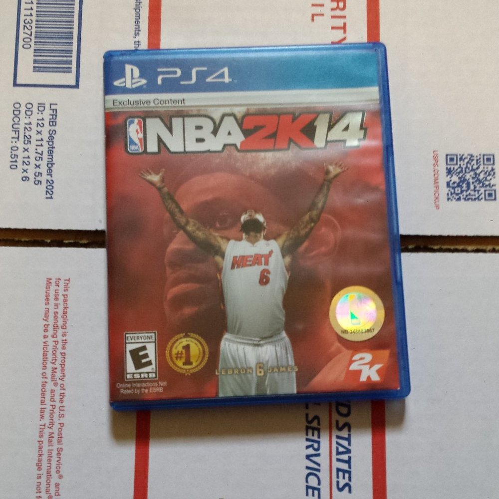 Playstation 4 NBA2K14 video game